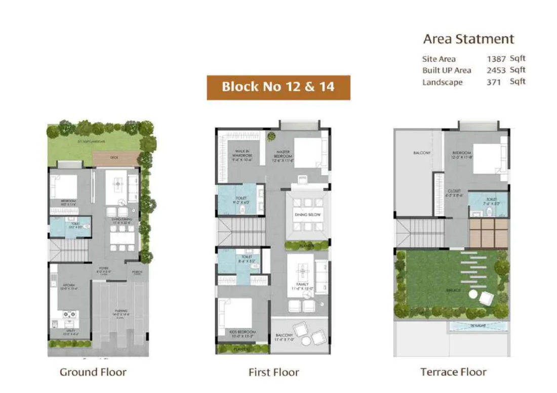 Gravity Smera Gardens Block 12 and 14 East 2,473 sq.ft. 4 BHK villa floor plan Gravity Smera Gardens Block 12 and 14 East 2,473 sq.ft. 4 BHK villa floor plan